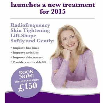 New Treatment Launch - Radiofrequency Skin Tightening Lift-Shape